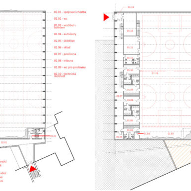 sportovní hala nová paka architektonická soutěž